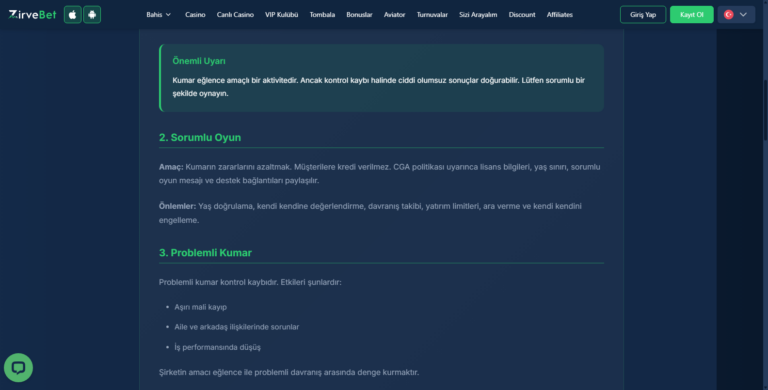 Zirvebet Canlı Casino Baccarat Oyna