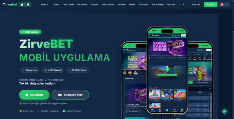 Zirvebet VIP Olma ve VIP Yatırım Bonusu
