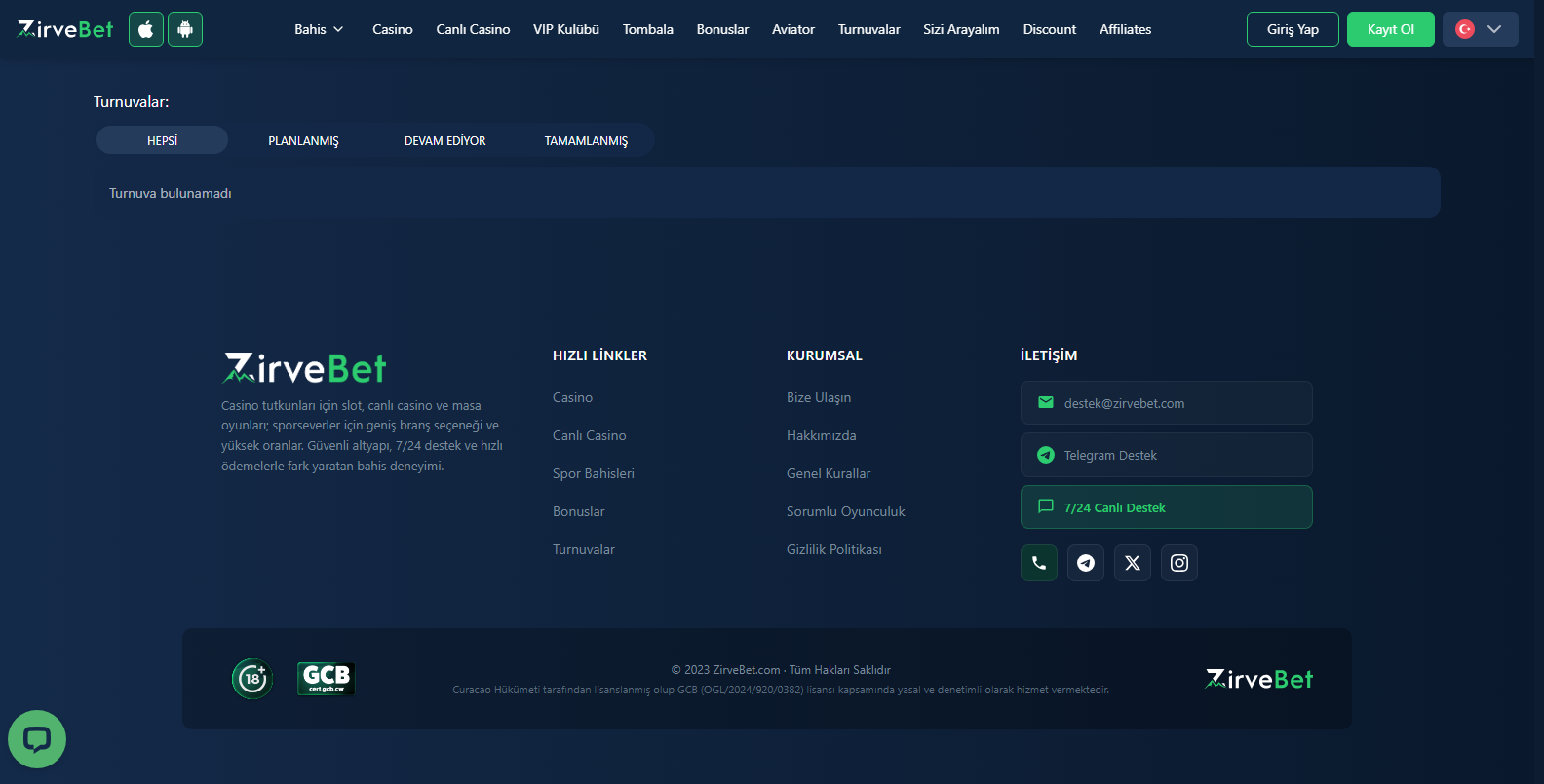 Zirvebet Blackjack