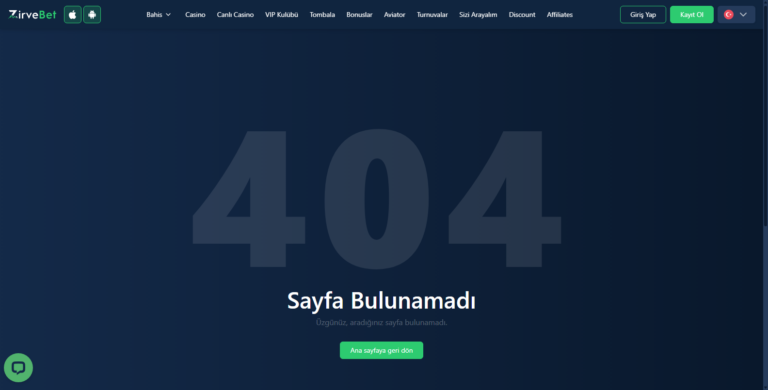 Zirvebet Paramı Çekemiyorum